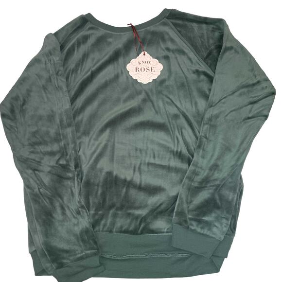 Knox Rose Women's Valor Sweatshirt – Green – Size Large – Pullover - Picture 3 of 6